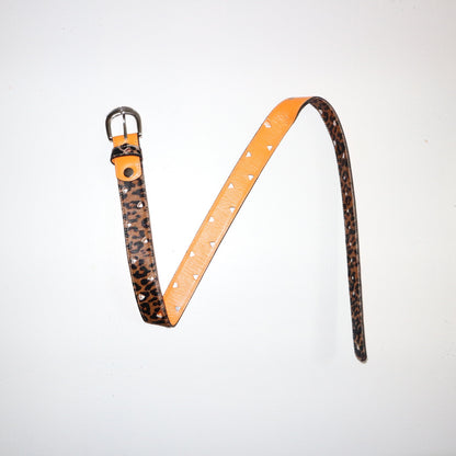 ANIMAL PRINT BELT WITH LOVE