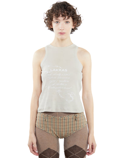 Lakras Cream Tank Top