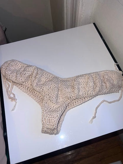 BEIGE COUTURE KNIT BLOOMERS