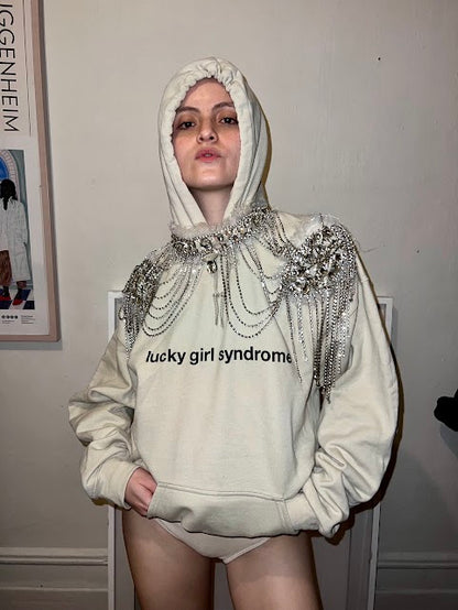 LUCKY GIRL HOODIE COUTURE