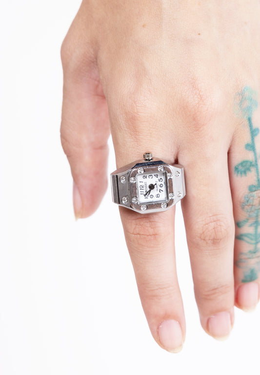 Silver Heart ring