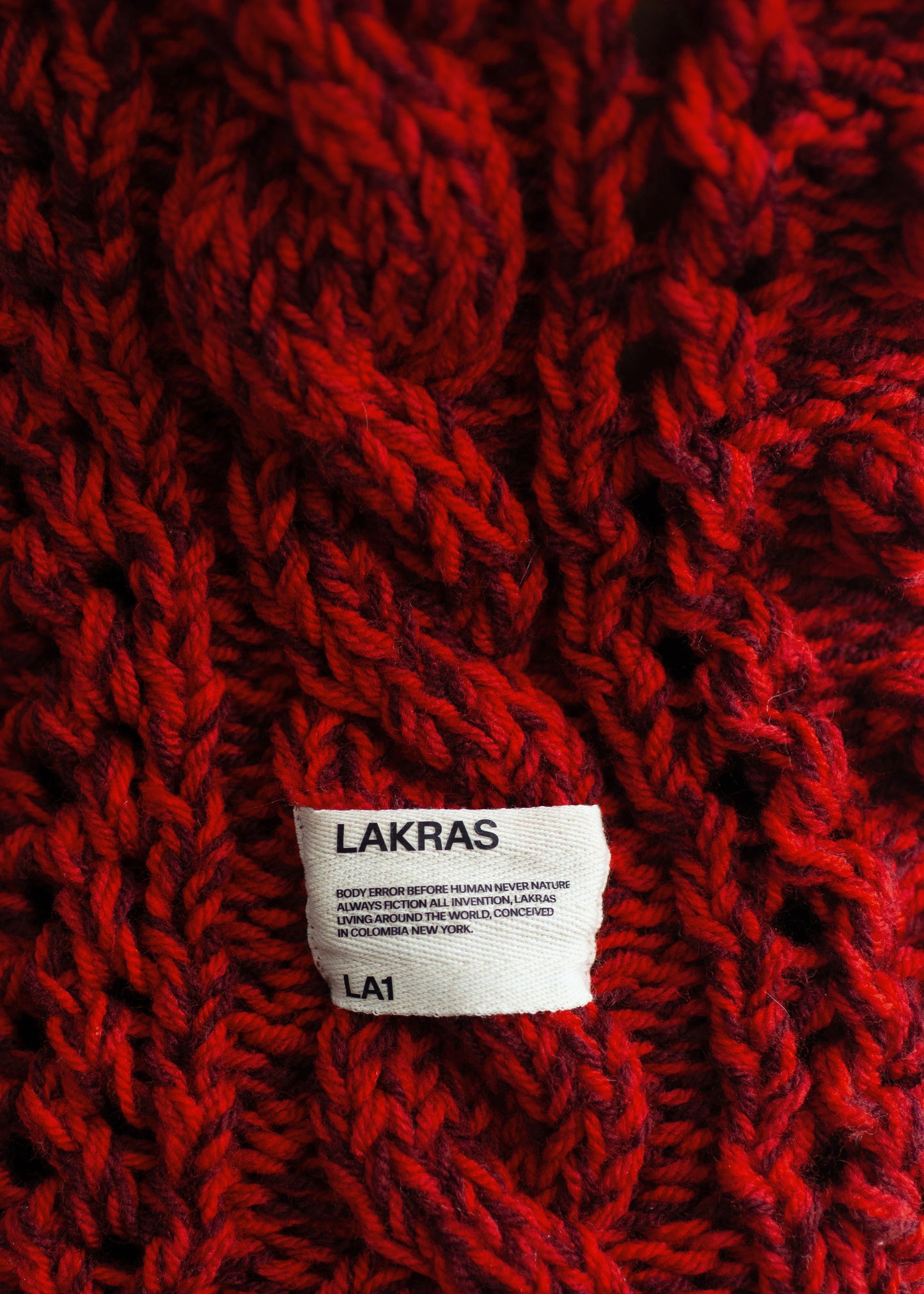 Red Velvet Knit Vest