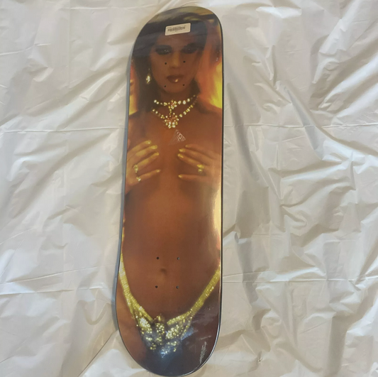 Supreme New York x Nan Goldin - Kim in Rhinestones Skateboard Deck