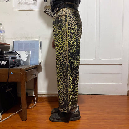 ANIMAL PRINT JEANS