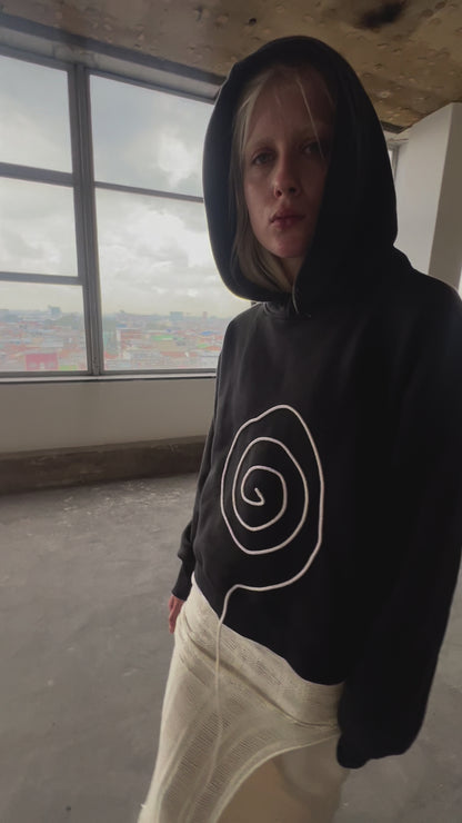 Hoodie Spiral Path